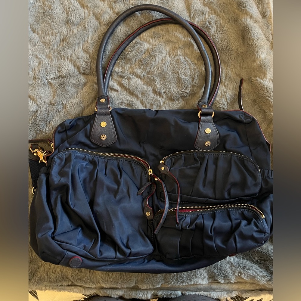 MZ Wallace Navy Kate Tote